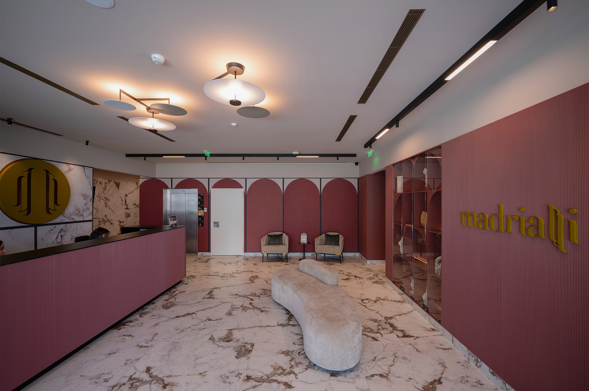 Fotografia da clínica Madrialli: Receção