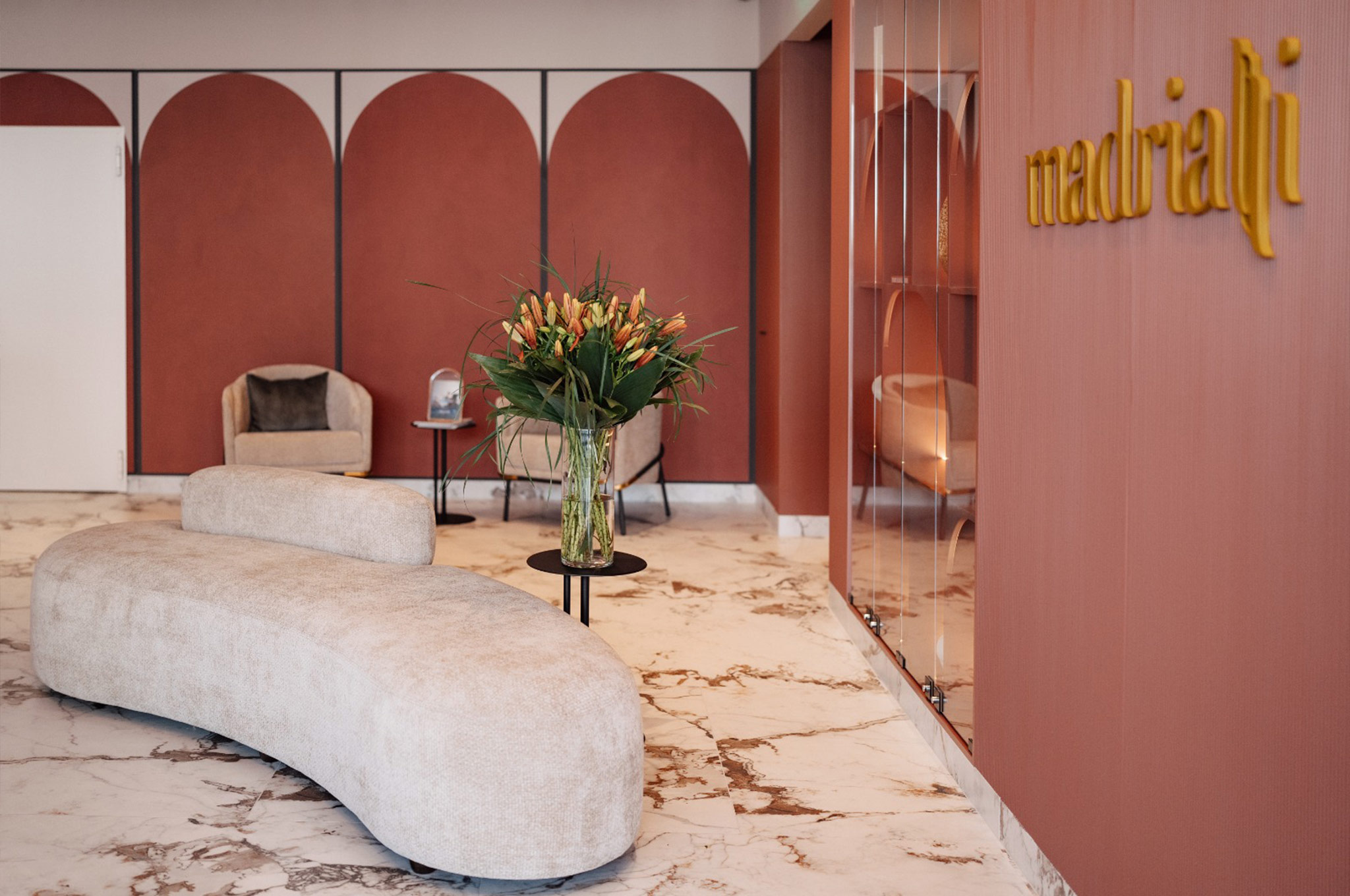 Fotografia da clínica Madrialli: Receção
