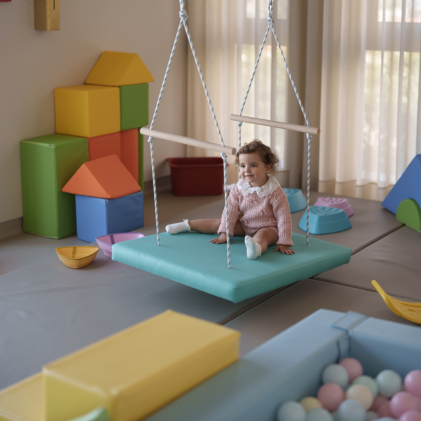 Fotografia da clínica Madrialli: Sala de Terapia Pediátrica